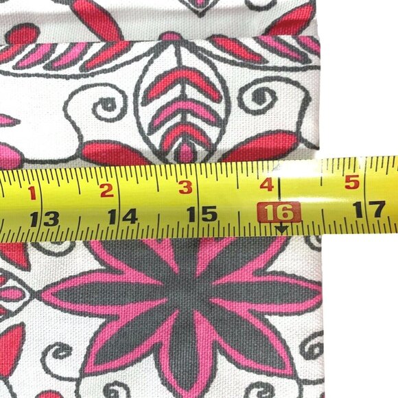 Throw Pillow Covers Boho Square Floral Swirls Doodles Pink Tribal Hippie - Picture 9 of 10